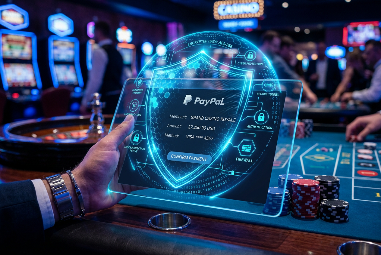 Bezpieczeństwo transakcji PayPal w kasynach online